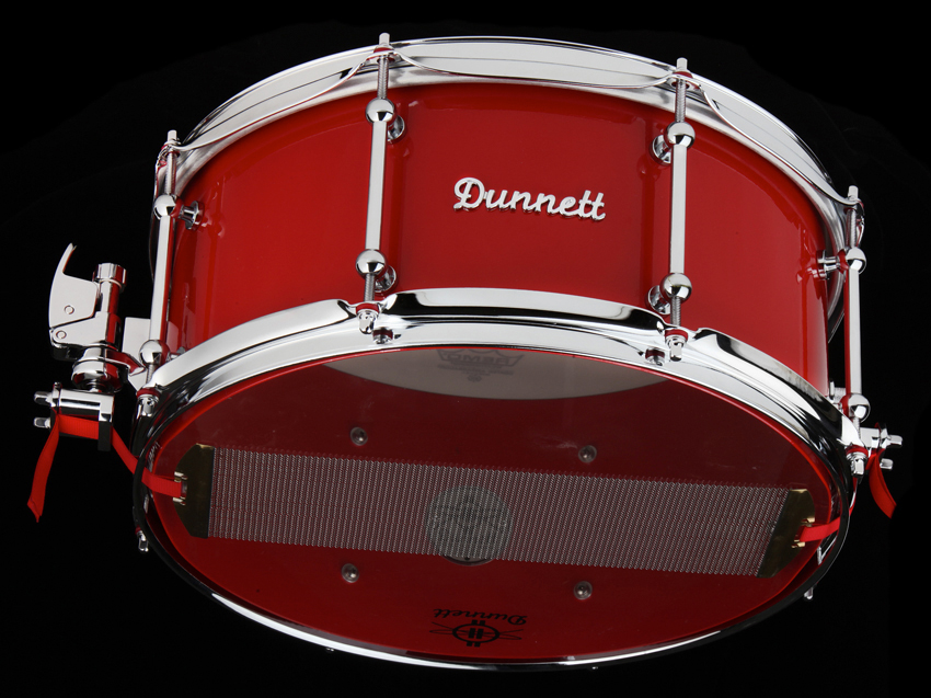6.5 x 14 Stainless Steel in Hot Red
